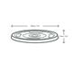 Vegware Compostable Cold Cup Flat Lids 340ml / 12oz and 455ml / 16oz (1000 pack)
