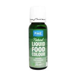 PME 100% Natural Food Colour - Moss Green 25g