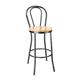 Bolero Clarisse High Stools Metallic Grey (1 Pack)