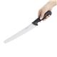 Hygiplas Serrated Pastry Knife Black 25.4cm