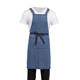 Southside Denim Bib Apron Light Blue