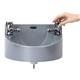 Basix Polycarbonate Hand Wash Basin Grey