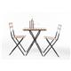 GJ766 - Bolero Faux Wood Bistro Chair (2 Pack)
