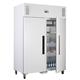 Polar G-Series Upright Double Door Fridge 1200Ltr White