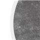 Bolero Fibre Glass Round Table Top Dark Stone Effect 580mm