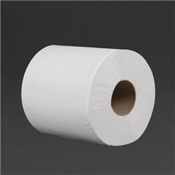 Jantex Centrefeed White Rolls 2-Ply 120m (6 pack)