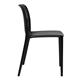 Bolero Verona Café Chairs Black (2 pack)