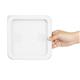 Hygiplas Square Food Storage Container Lid White Small