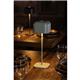 Olympia Lucca Table Lamp Squared Dome Sage 300mm
