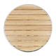 Bolero Round Flip Top Table Ash 600mm