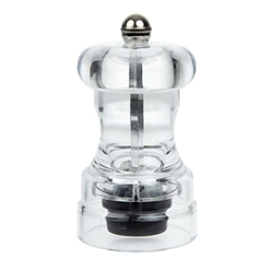 Olympia Acrylic Salt and Pepper Mill 102mm