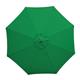 Bolero Round Parasol 3m Diameter Green