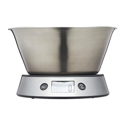 Taylor Pro Weighing Bowl Dual Digital Kitchen Scale 5kg