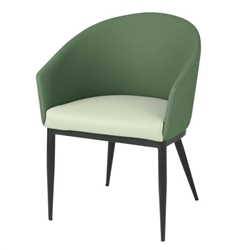 Bolero Sloane Interior Dining Chairs - Green Forest Mix (2 pack)
