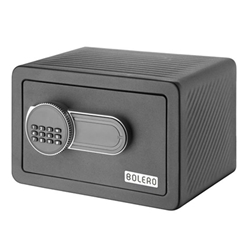 Bolero Standard Hotel Room Safe Black 200x310x200mm