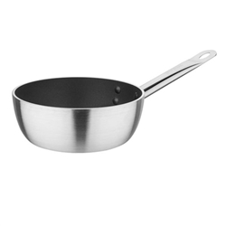 Vogue Aluminium Non-Stick Induction Flared Sauté Pan 20cm