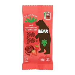 BEAR Yoyos - Strawberry 20g (18 Pack)