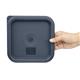 Hygiplas Square Food Storage Container Lid Blue Small