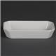 Olympia Whiteware Rectangular Hors d'Oeuvre Dishes 185mm (6 pack)