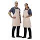 Southside Cotton Canvas Bib Apron Stone