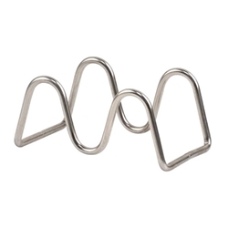 Beaumont Stainless Steel Wire 1-2 Taco Holder