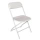 Bolero PP Folding Chairs White (10 pack)