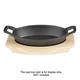 Olympia Hevea Board for Cast Iron Oval Eared Dish 210x120mm for FW819
