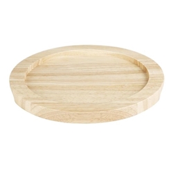 Olympia Hevea Board for Cast Iron Round Eared Dish 235mm for FW816