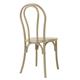 Bolero Soho Bentwood Style Resin Chairs Natural (4 Pack)