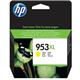 HP 953XL Original Ink Cartridge High Yield Yellow F6U18AE