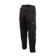 Chef Works Men's Lightweight Slim Trouser Black Size XXL