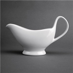 Olympia Whiteware Gravy Boats 340ml 12oz (6 pack)