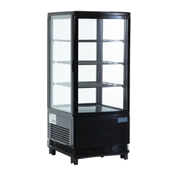 Polar C-Series Energy Efficient  Display Fridge Black 68Ltr