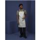 Southside Linen Blend Bib Apron Grey
