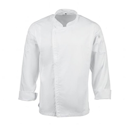 Chef Works Unisex Hartford Lightweight Chef Jacket White M