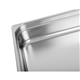 Matfer Bourgeat Stainless Steel 1/1 Gastronorm Tray 100mm