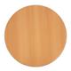 Bolero Pre-drilled Round Tabletop Beech Effect 600mm