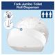 Tork Jumbo Toilet Roll Dispenser White