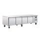 Polar U-Series Four Door Chef Base Counter Fridge