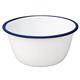 Olympia Enamel Pudding Bowls 155mm (Pack of 6)