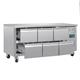 Polar U-Series Six Drawer Gastronorm Counter Fridge