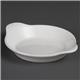 Olympia Whiteware Round Eared Dishes 170 x 140mm (6 pack)
