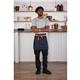 Southside Waist Apron Denim Blue Tan Ties