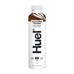 HUEL 100% Nutritionally Complete Meal Drink - Iced Coffee Caramel 500ml (8 pack)
