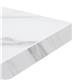 Bolero Pre-Drilled Square Table Top Marble Effect 600mm