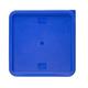 Hygiplas Square Food Storage Container Lid Blue Large