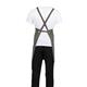 Southside Cotton Canvas Bib Apron Khaki