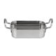 Olympia Table Presentation Rectangular Dish Stainless Steel 140x90mm