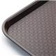 Olympia Kristallon Medium Polypropylene Fast Food Tray Brown 415mm