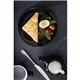 Olympia Cafe Coupe Plate Black - 200mm 8" (12 Pack)